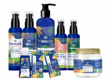 Pure premium virgin coconut oil